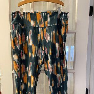 LLBean 1X Women's Everyday Performance 7/8 Leggings, High-Rise Print